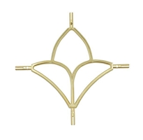 Узор Лилия для раскладки 5,5х7,5 мм золотой